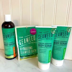 Seaweed Bath Co. Body Scrub and Body Wash Bundle!